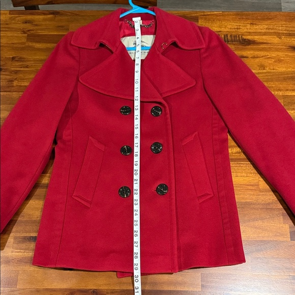 Burberry Peacoat in Scarlet Red - Picture 7 of 12